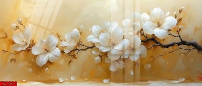 File gốc File tranh gốc in tranh tường nền tổng hợp H29238 (in lụa) tranh mã đáo