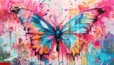 Download file gốc File tranh gốc in tranh tường nền tổng hợp H29248 (in mica) 3D