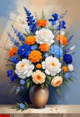 File in trần File tranh gốc in tranh tường nền tổng hợp H29284 (bản gốc 3D) sống động