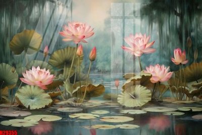 File tranh File tranh gốc in tranh tường nền tổng hợp H29355 (bản gốc) trang trí văn phòng