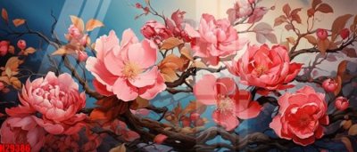 Tải file File tranh gốc in tranh tường nền tổng hợp H29386 (ảnh gốc) in gạch men