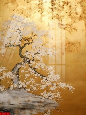 File gốc File tranh gốc in tranh tường nền tổng hợp H29388 (in lụa) tranh mã đáo