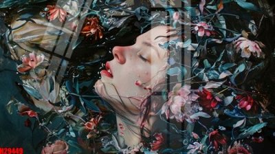 File gốc File tranh gốc in tranh tường nền tổng hợp H29449 (in tráng gương) hiện đại