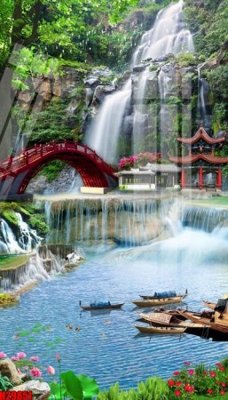 Hình ảnh file gốc in trần nhà File tranh gốc in tranh tường nền tổng hợp H29851