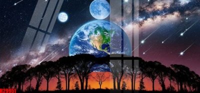 File in trần File tranh gốc in tranh tường nền tổng hợp H29951 (file gốc) chủ đề vũ trụ