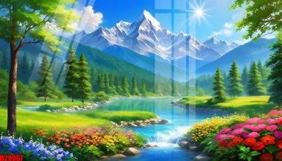 File tranh File tranh gốc in tranh tường nền tổng hợp H29967 (bản gốc) in lụa dán tường