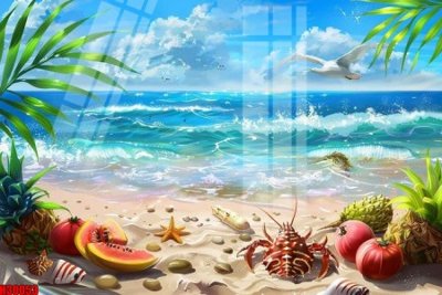 Tải file gốc File tranh gốc in tranh tường nền tổng hợp H30053 (bản PSD) đầy đủ layer