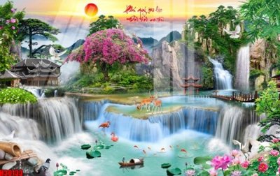 File PSD in ấn File tranh gốc in tranh tường nền tổng hợp H30133 (chất lượng cao)