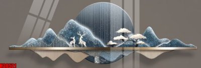 Ảnh gốc File tranh gốc in tranh tường nền tổng hợp H30521 (độ nét cao) in mica