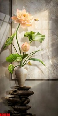 File tranh File tranh gốc in tranh tường nền tổng hợp H30580 (bản gốc) trang trí văn phòng