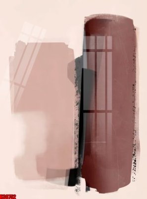 File gốc File tranh gốc in tranh tường nền tổng hợp H30752 (in lụa) tranh mã đáo