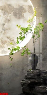 File in trần File tranh gốc in tranh tường nền tổng hợp H30905 (file gốc) hoa văn 3D