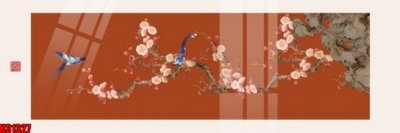 File gốc File tranh gốc in tranh tường nền tổng hợp H31327 (in mica) làm bảng hiệu