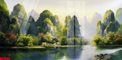 File tranh in trần 3D File tranh gốc in tranh tường nền tổng hợp H31544 (ảnh gốc)