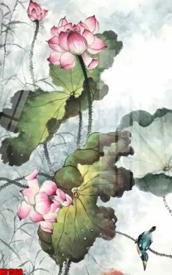 File gốc File tranh gốc in tranh tường nền tổng hợp H31566 (in tráng gương) ốp tường