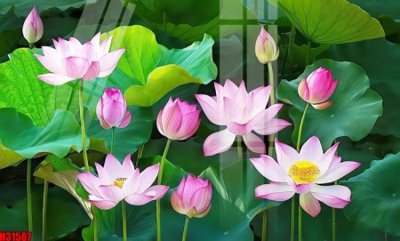 Tải file File tranh gốc in tranh tường nền tổng hợp H31587 (PSD) cho in ấn quảng cáo