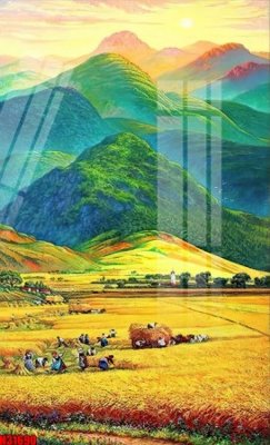 File tranh gốc PSD File tranh gốc in tranh tường nền tổng hợp H31690 còn nguyên layer