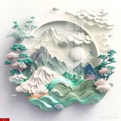 File gốc File tranh gốc in tranh tường nền tổng hợp H31735 (cho in UV) siêu nét