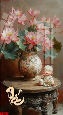 Tải file File tranh gốc in tranh tường nền tổng hợp H31787 (ảnh gốc) in tráng gương