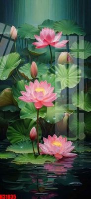 File gốc in ấn File tranh gốc in tranh tường nền tổng hợp H31835 chuẩn màu CMYK