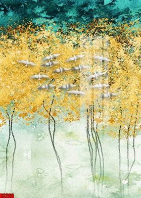 File tranh File tranh decor tranh bộ treo tường tổng hợp H3268 (ảnh gốc) in trần nhà