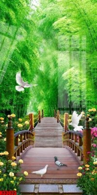 File gốc in ấn File tranh gốc in tranh tường nền tổng hợp H33023 chuẩn màu CMYK