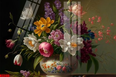 Download file gốc File tranh gốc in tranh tường nền tổng hợp H33100 (in mica) logo