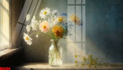 Tải file File tranh gốc in tranh tường nền tổng hợp H33204 (gốc) để in ấn ngay