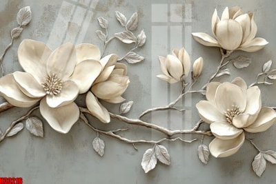 Download file gốc File tranh gốc in tranh tường nền tổng hợp H33216 (in lụa) tranh 3D