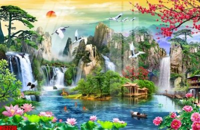 File ảnh File tranh gốc in tranh tường nền tổng hợp H33236 (gốc) dùng in Pano