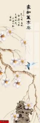 File gốc File tranh decor tranh bộ treo tường tổng hợp H3369 (in lụa) chi tiết cao