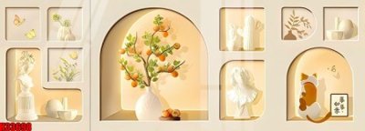 File gốc File tranh gốc in tranh tường nền tổng hợp H33698 (in tráng gương) nghệ thuật