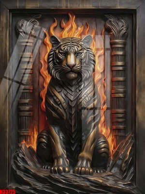 File gốc File tranh gốc in tranh tường nền tổng hợp H33725 (cho in 3D) độc đáo