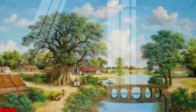 Tải file File tranh gốc in tranh tường nền tổng hợp H34093 (ảnh gốc) in gạch men