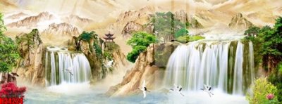 File tranh File tranh gốc in tranh tường nền tổng hợp H34224 (gốc) phong cách tối giản