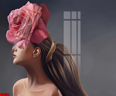 Tải file File tranh gốc in tranh tường nền tổng hợp H34247 (PSD) cho in tranh 3D