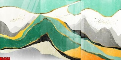 File gốc File tranh gốc in tranh tường nền tổng hợp H34262 (in tráng gương) ốp tường