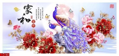 Ảnh gốc file in lụa File tranh gốc in tranh tường nền tổng hợp H34272 chi tiết