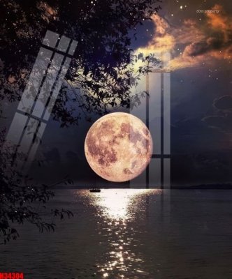 Tải file File tranh gốc in tranh tường nền tổng hợp H34304 (ảnh gốc) file AI/EPS