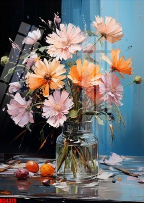 File gốc File tranh gốc in tranh tường nền tổng hợp H34379 (in mica) cắt laser