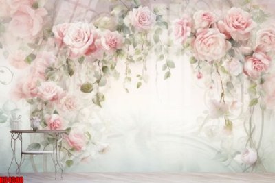 Tải file File tranh gốc in tranh tường nền tổng hợp H34388 (gốc) làm file in ấn