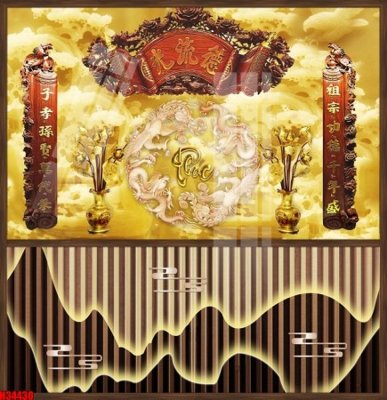 Chi tiết file ảnh File tranh gốc in tranh tường nền tổng hợp H34430 sắc nét