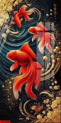 Download file gốc File tranh gốc in tranh tường nền tổng hợp H34543 (in lụa) tranh 3D