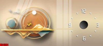 File gốc File tranh gốc in tranh tường nền tổng hợp H34591 (phiên bản chuẩn) để in ấn