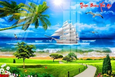 Download file gốc File tranh gốc in tranh tường nền tổng hợp H34727 (in mica) trang trí