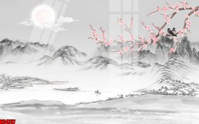 File gốc File tranh gốc in tranh tường nền tổng hợp H34737 (trang trí) cho phòng khách