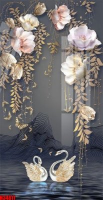 File tranh File tranh gốc in tranh tường nền tổng hợp H34811 (gốc) in backlit film