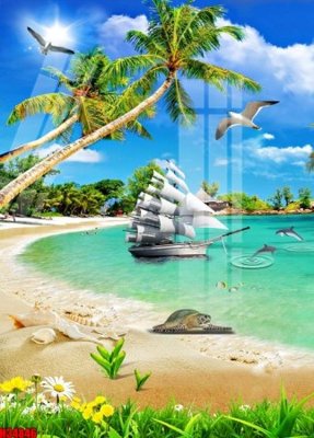 File tranh File tranh gốc in tranh tường nền tổng hợp H34846 (gốc) in vải canvas