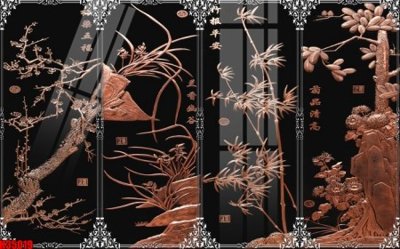 File in mica File tranh gốc in tranh tường nền tổng hợp H35019 (bản gốc) làm vách ngăn