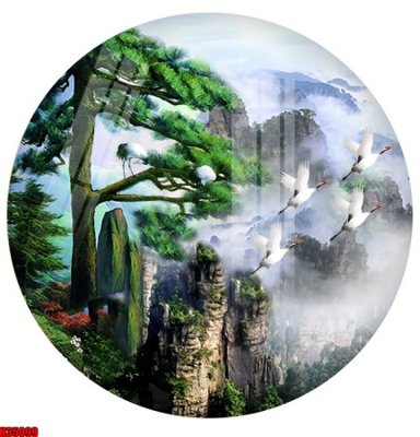 Tải file File tranh gốc in tranh tường nền tổng hợp H35099 (gốc) chủ đề phong thủy